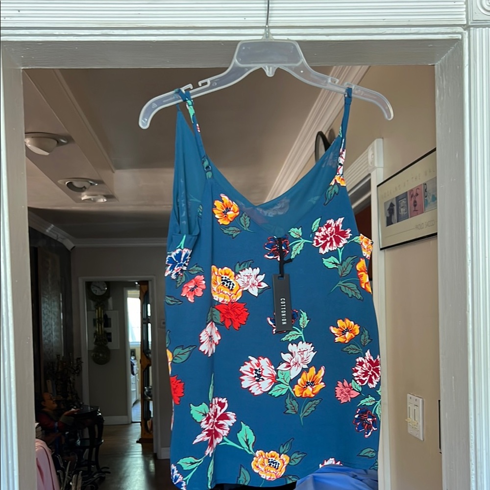 Cotton On Brand New floral Sleeveless Camisole Top